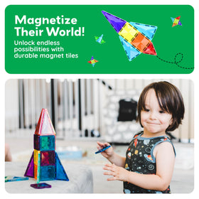 PicassoTiles safe, tested tiles provide peace of mind during play.