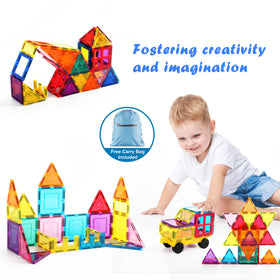 PicassoTiles STEM learning kit promotes geometry and problem solving through play.