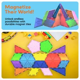PicassoTiles stem learning tiles introduce basic engineering concepts in a fun setup.