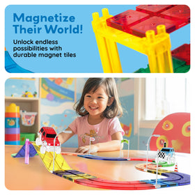 PicassoTiles storage and cleanup are easy after busy playtime