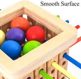 Pichoi beech wood surface feels premium and safe for little hands.
