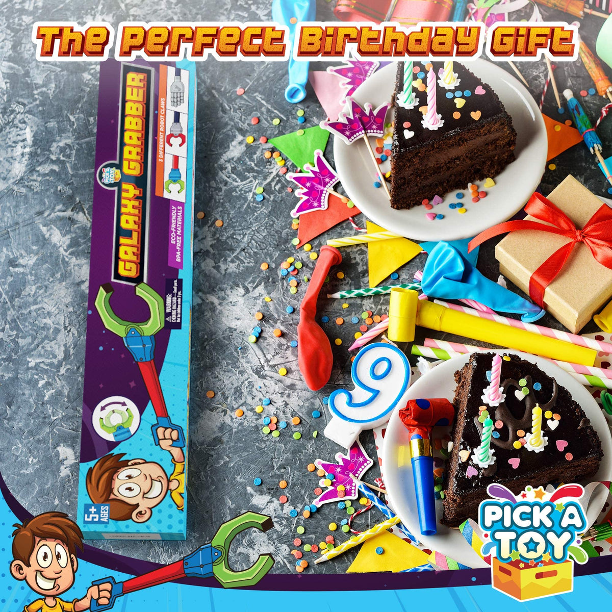 PICK A TOY Eighteen-Inch Grabber reaches for floor toys