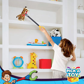 PICK A TOY Floor Cleanup Fun motivates tidy playtime
