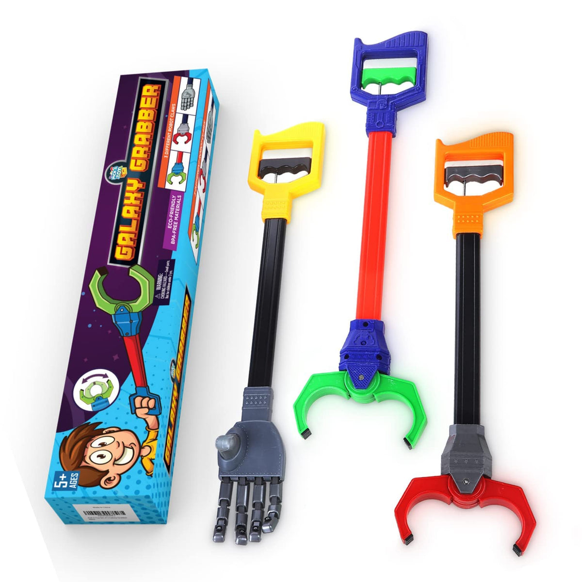 PICK A TOY Robot Hand extends reach for mini adventures