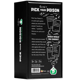 Stocking stuffer idea with Pick Your Poison After Dark gift.
