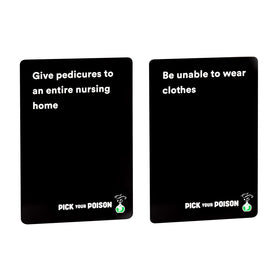 Watch players react in real-time as Pick Your Poison After Dark unfolds.