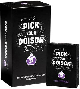 Pick Your Poison front cover invites players to dive into playful risk