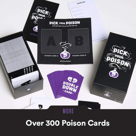 Group reveals picks in a tense Pick Your Poison moment at the table.