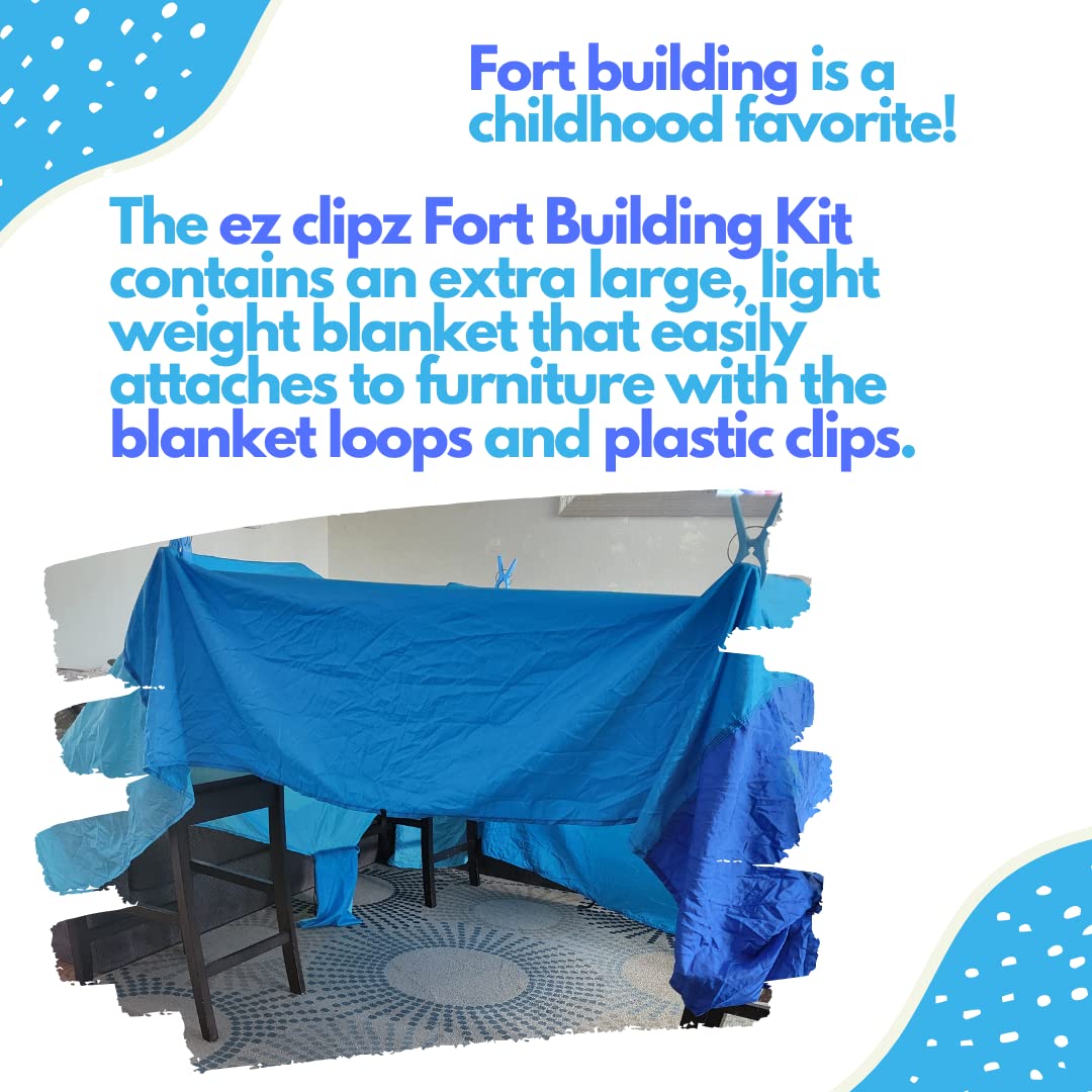 Pickle & Olive ez clipz versatile fort kit for kids' creative fun.