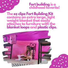 Pickle & Olive ez clipz suitable for indoor-outdoor fort play