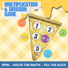 Pidoko Kids Matheroni pizza slices showing progress during play.