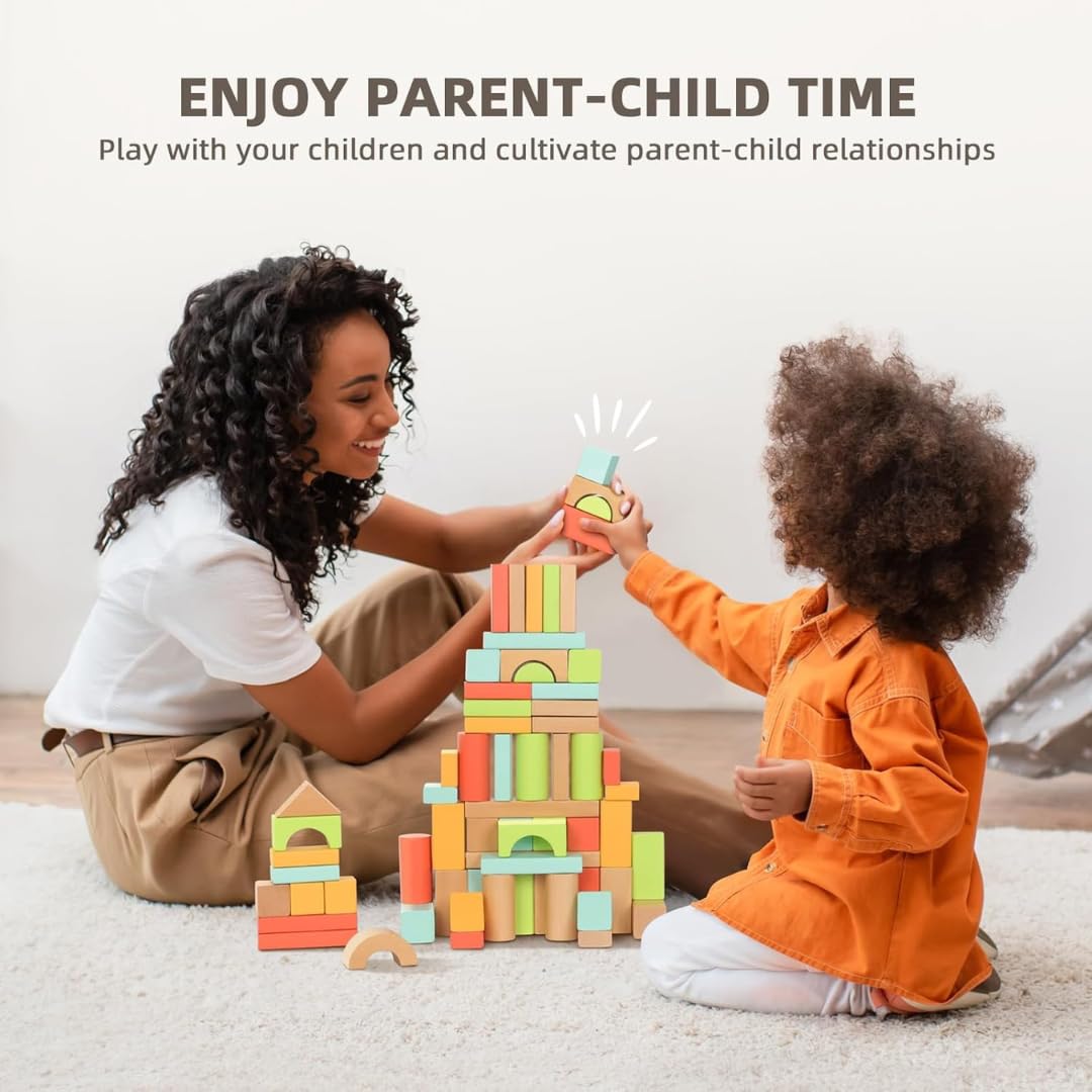 Pidoko Kids block set supports early STEM exploration through stacking and sorting.