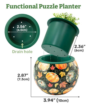 PieceRelax indoor planter perfect for cacti and succulents.