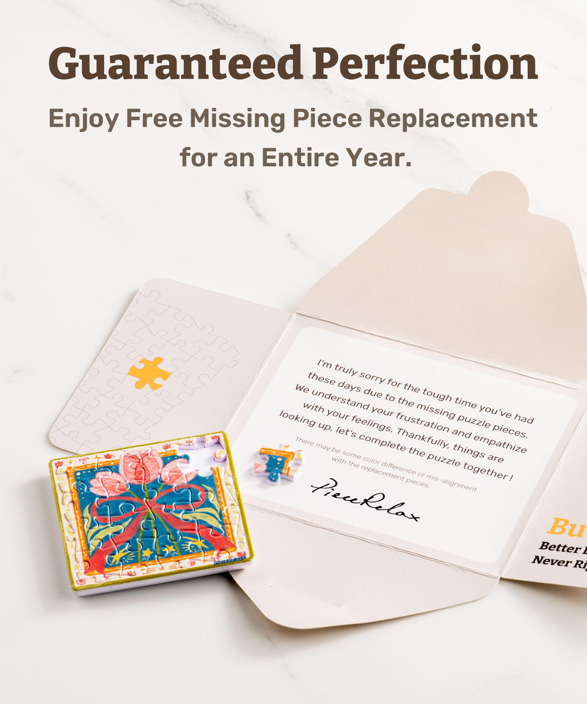 PieceRelax Tulip Tile durable magnets promise lasting, reusable enjoyment.