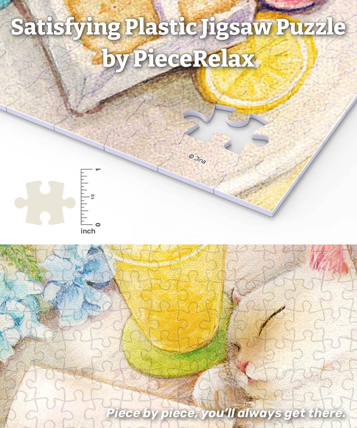 PieceRelax PieceClicks 1000-piece puzzle for immersive, satisfying table-time challenges.