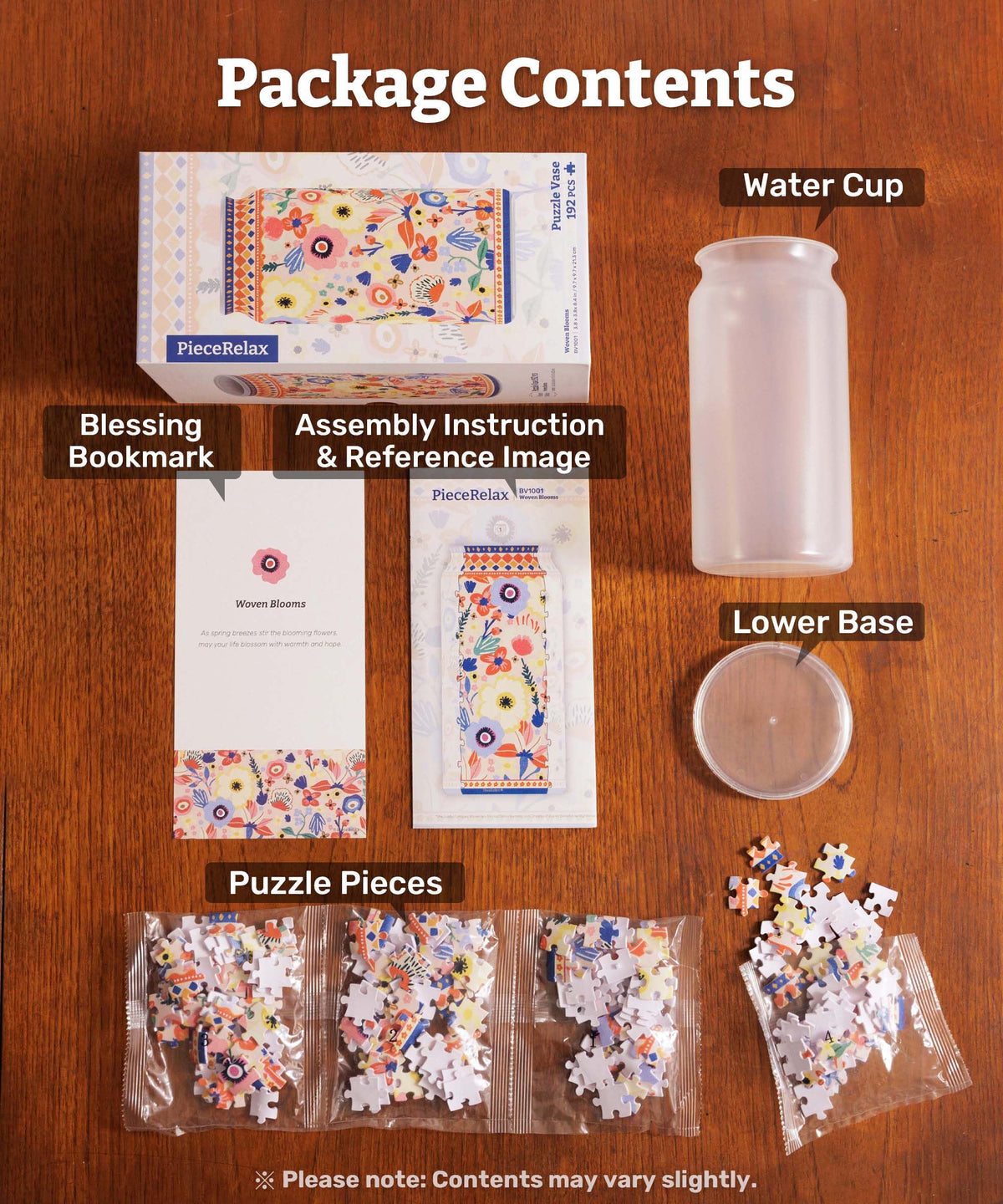 PieceRelax Puzzle vase doubles as decor and conversation piece.