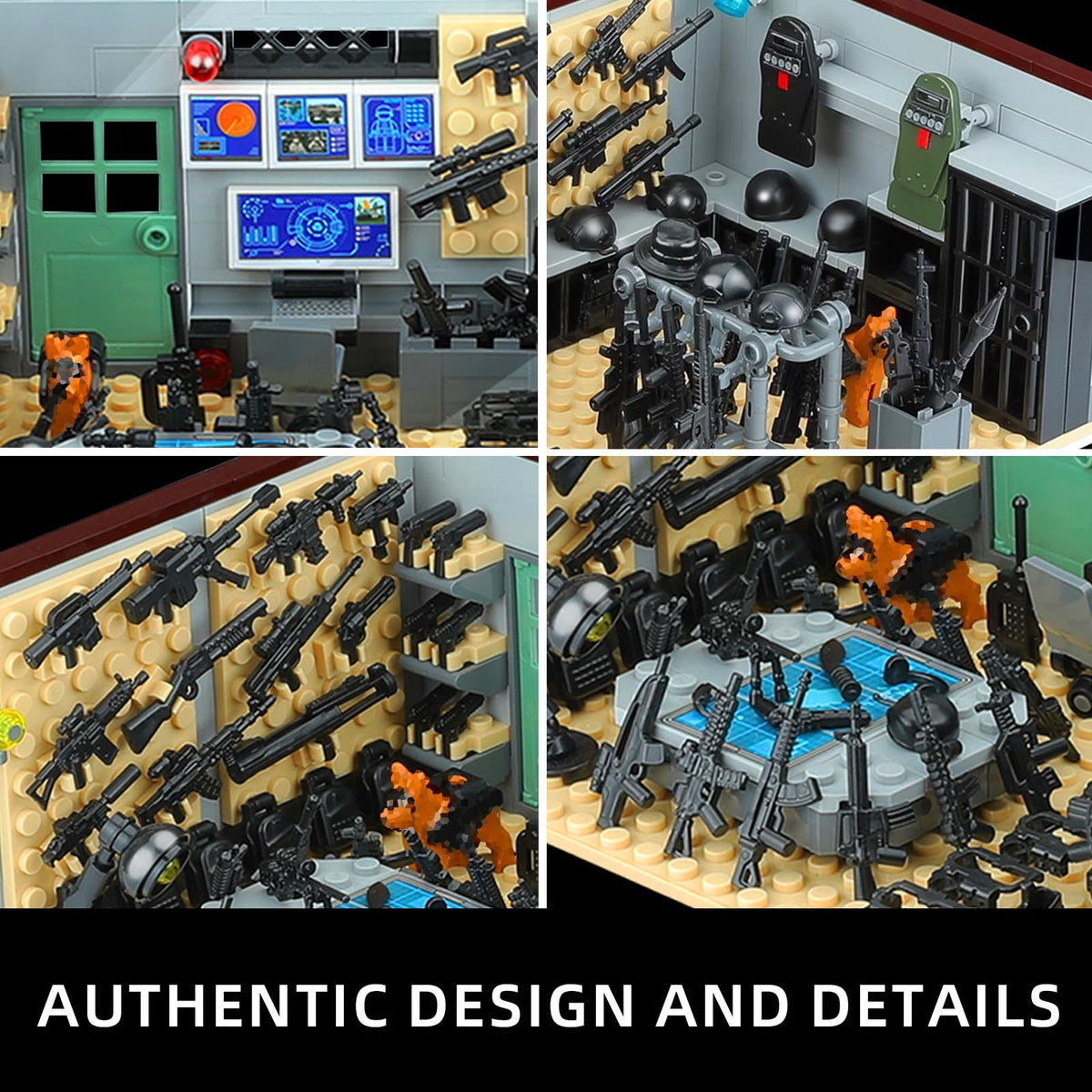 Piegricdiat gift-ready military base set