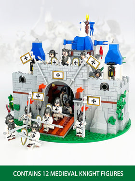 Piegricdiat twelve knights figures included enhance storytelling and creative role-play.