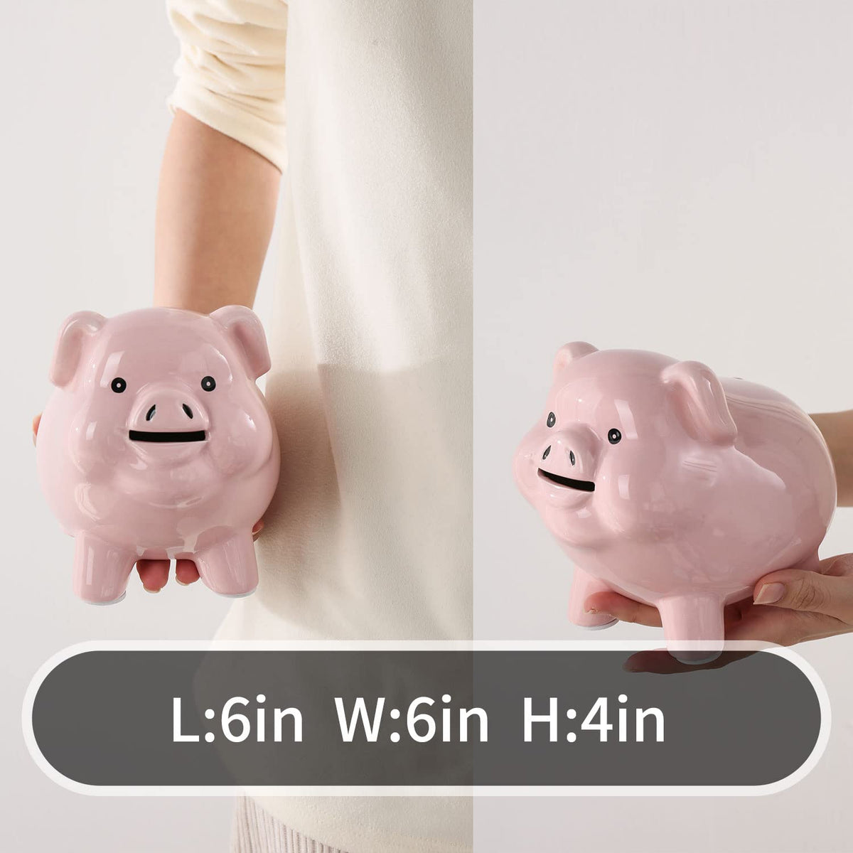 Pig World break-to-open feature invites tangible saving milestones