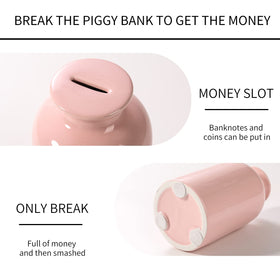 PIG WORLD coin bank for boys showcases playful learning and goal setting.