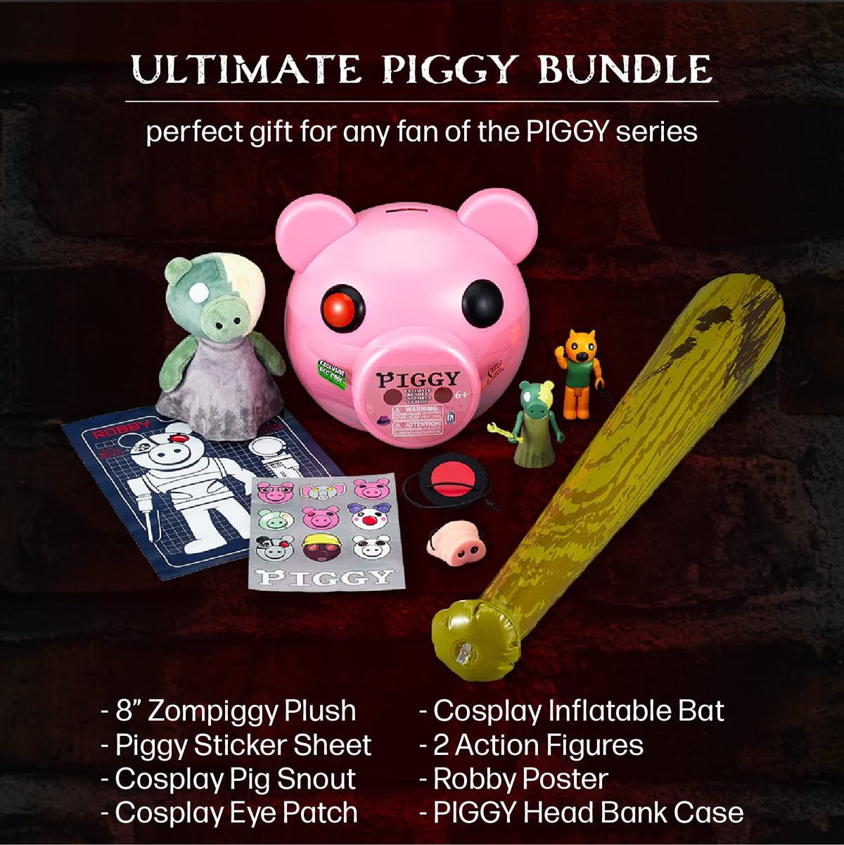 PIGGY Head Bundle comfortable headset design for extended play sessions.