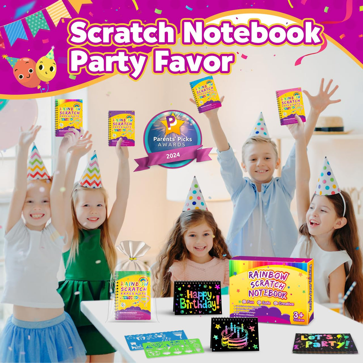Pigipigi Kids gift bags ready for easy party favors