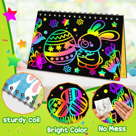 Pigipigi Kids gift box scratch art set ideal for birthdays.