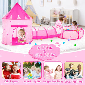 PigPigPen crawl tunnel with safe setup fosters real crawling practice