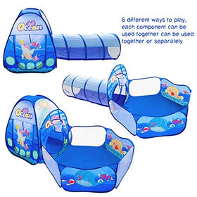 Foldable pop-up design for quick setup and compact storage