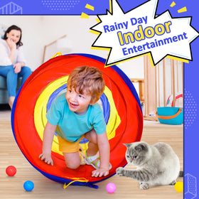 PigPigPen tunnel with durable stitching supports safe, repeated use.