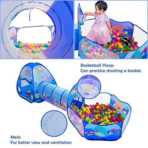 Soft fabric and breathable mesh for safe, cozy play sessions