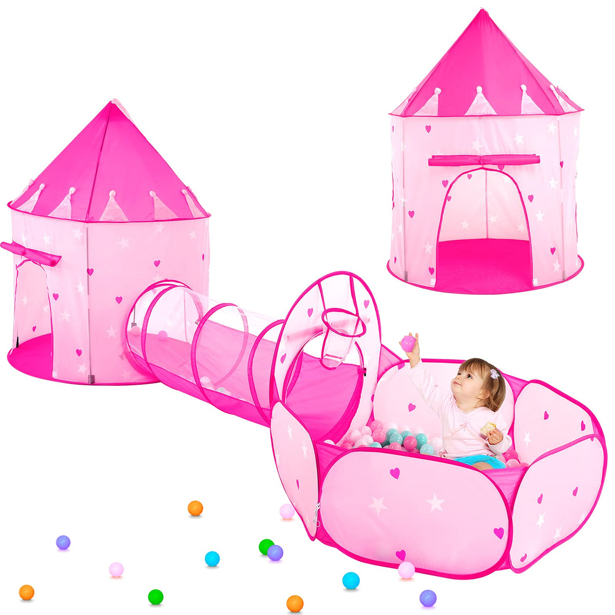 PigPigPen Space World 3in1 play tent offers imaginative space-themed play for toddlers