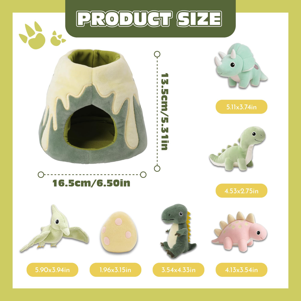 PIIKAGO My Little Volcano dual openings invite peek-and-find play and easy access.