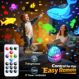 PIKOY remote control lets you adjust lights and sounds from bed