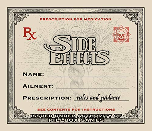 Pillbox Games Side Effects episode cards introduce twists that shake momentum.