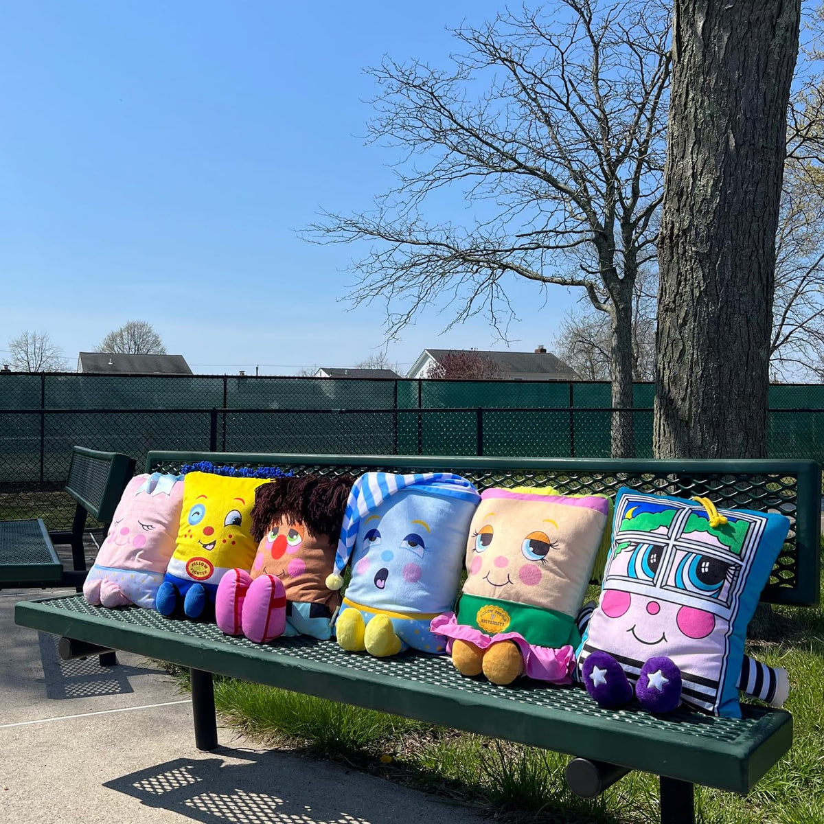Pillow People PJ Sandman playtime pose encourages imaginative games and storytelling.