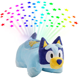 Pillow Pets Bluey Sleeptime Lite projects ceiling stars for bedtime.
