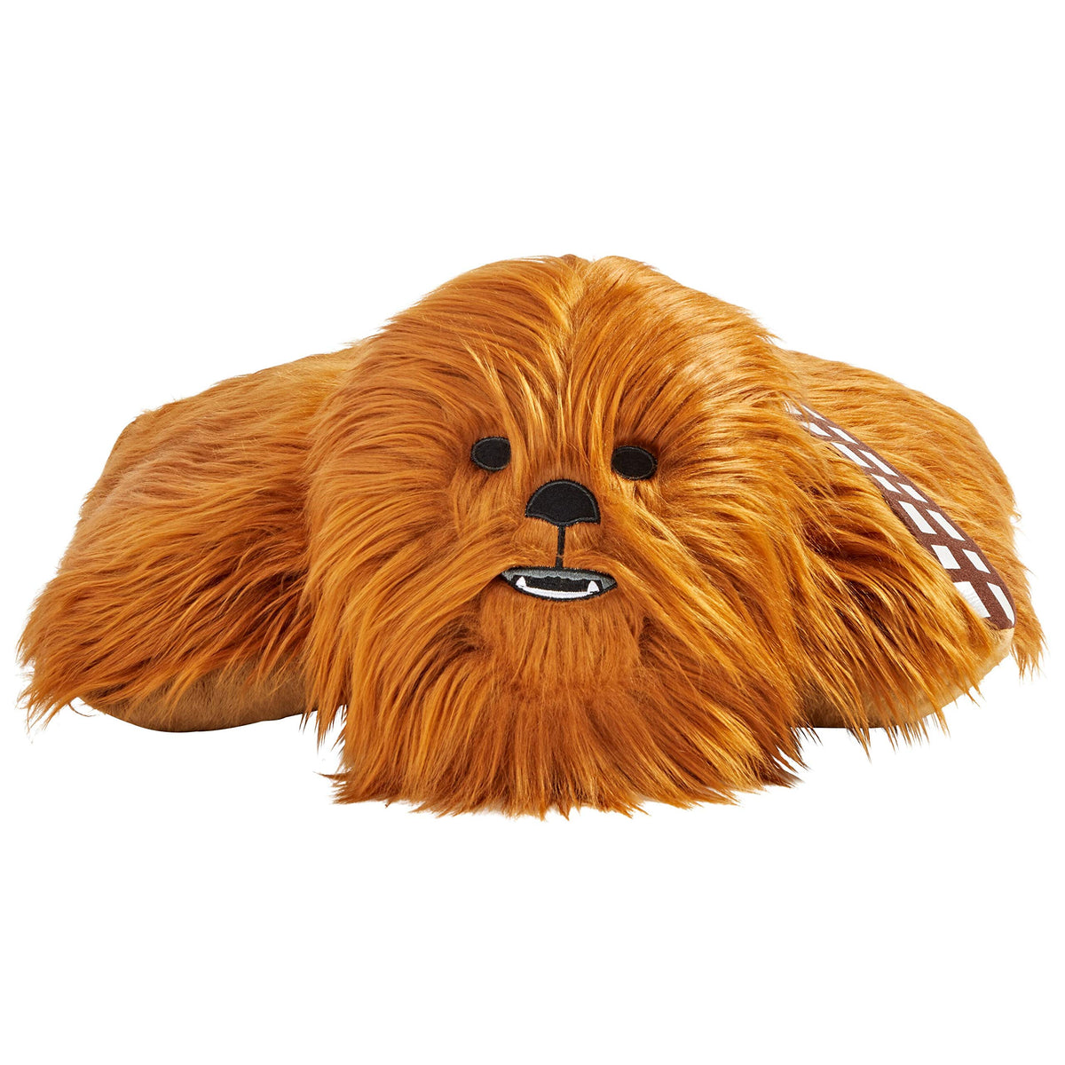 Close-up of Chewbacca plush fur from Pillow Pets