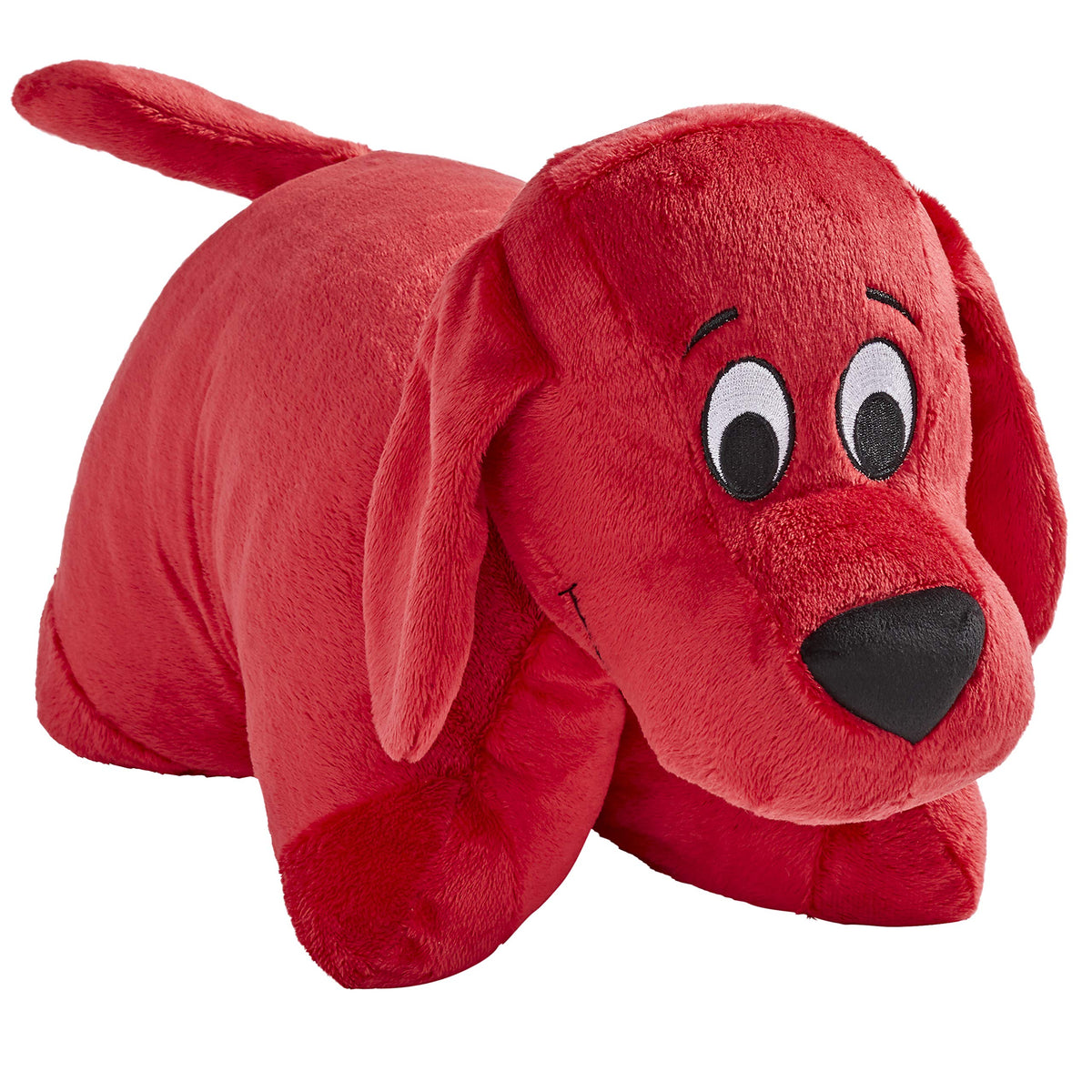 Pillow Pets Clifford big red dog plush for cuddling and play.