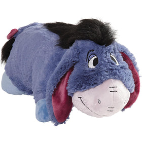Pillow Pets Disney Eeyore pillow, cuddly bedtime companion for kids.