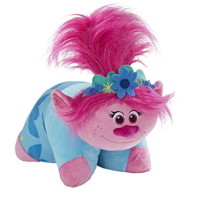 DreamWorks Pillow Pets Poppy face close-up for cuddly comfort