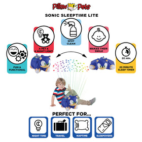Built-in timer on the Sonic Sleeptime Lite turns off after 20 minutes.