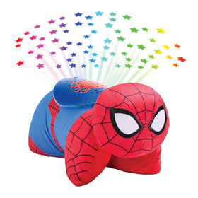 Pillow Pets Spider-Man Sleeptime Lite projects ceiling stars for a calming bedtime routine.