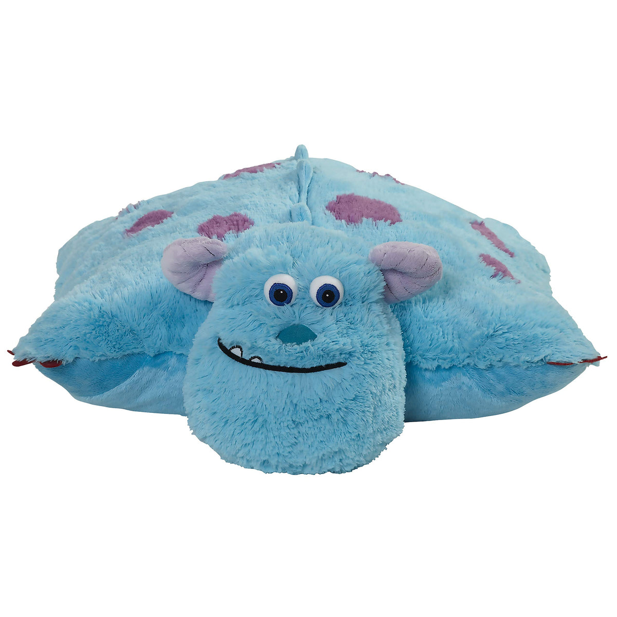 Sulley turquoise fur and purple spots detail, perfect for bedtime cuddles and playtime storytelling.