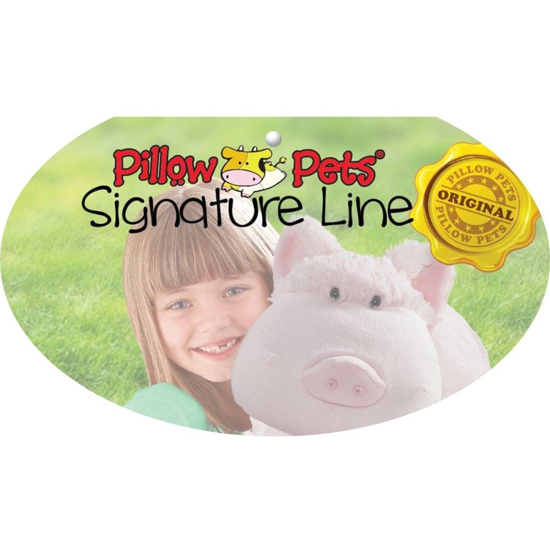 Pillow Pets Wiggly Pig bedroom decor and cuddly friend