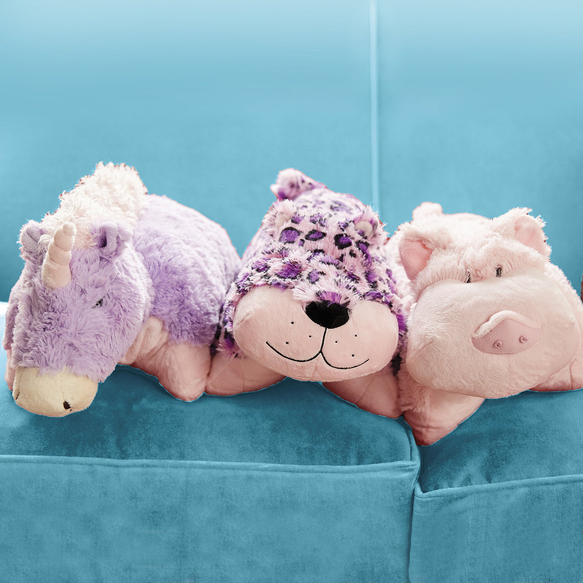 Pillow Pets Wiggly Pig ideal travel companion on trips
