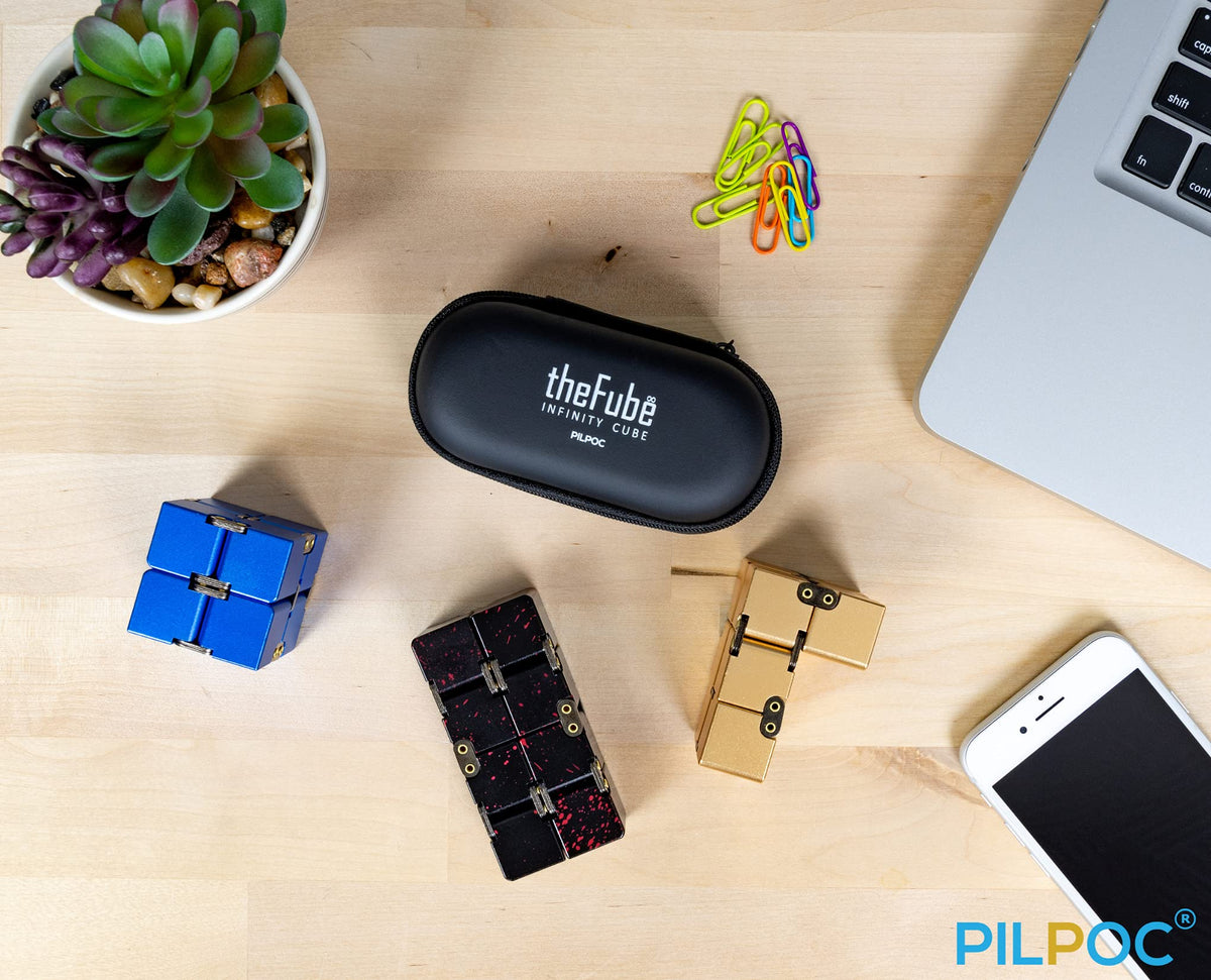 PILPOC theFube Infinity Cube red user-ready design for all ages.