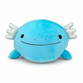 Pineapple Axolotl Plush 24-inch giant kid-friendly plush toy.