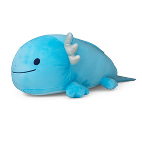 Pineapple Axolotl Plush 24-inch giant safety-tested plush for peace of mind.