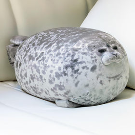 Pineapple big-seal plush squish cushion for rooms and desks.